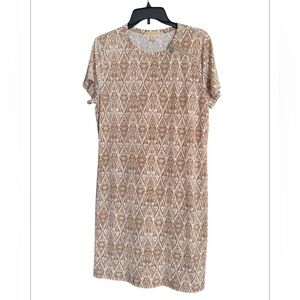 Michael Kors Geometric Patterned Dress